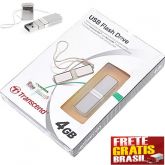 Pendrive 4gb De Memória Usb 2.0 Flash Drive